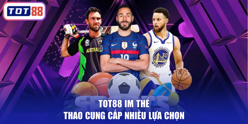 TOT88 IM Thể Thao cung cấp nhiều lựa chọn