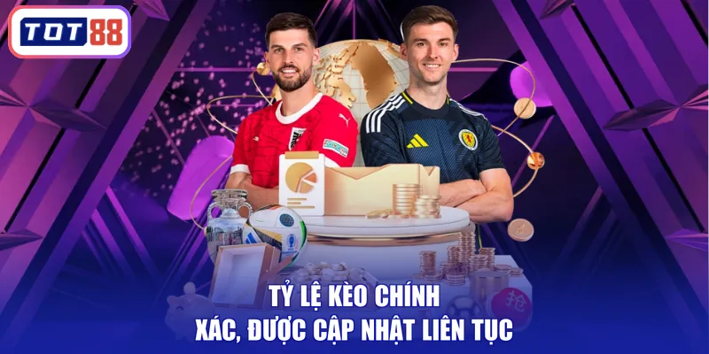 Tỷ lệ kèo chính xác, được cập nhật liên tục